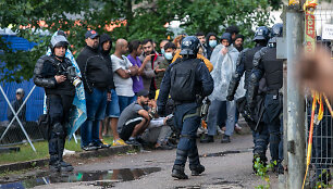Rūdninkų poligone &ndash; migrantų mai&scaron;tas