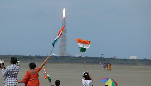 „Chandrayaan-3“ startas