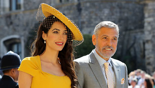 Amal Clooney ir George'as Clooney