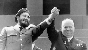 Fidelis Castro ir Nikita Chruščiovas (1963 m.)