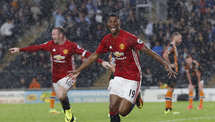 Triumfuojantis Marcusas Rashfordas