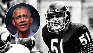 Barackas Obama ir Dickas Butkus