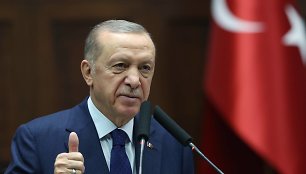 Turkijos prezidentas Recepas Tayyipas Erdoganas