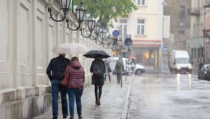 Permainingas oras Vilniuje