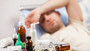 Lietuvoje sergamumas gripu ir ūminėmis viršutinių kvėpavimo takų infekcijomis toliau didėja