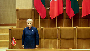 Prezidentės reitingų krytį lėmė trys įvykiai, susiję ne su užsienio politika, o su valstybės valdymo užkulisiais viduje.