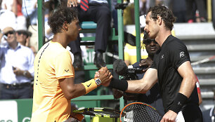 Rafaelis Nadalis ir Andy Murray turnyre Monte Karle