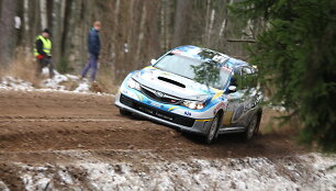 Bandomasis &bdquo;Rally Liepaja 2015&ldquo; greičio ruožas