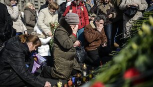 Žuvusiųjų pagerbimas Kijeve 