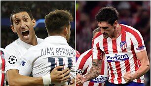 &bdquo;Paris Saint-Germain&ldquo; ir Madrido &bdquo;Atletico&ldquo;