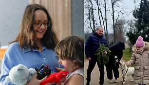 Autistiškos mergaitės mama Dovilė