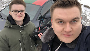 Kriptovaliutų kasyklą įkūręs Paulius Ar&scaron;auskas nemokamai vežiojo keleivius Vasario 16-ąją