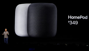 „Apple“ naujoji garso kolonėlė „HomePod“