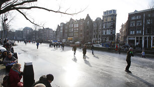 Žiema Amsterdame