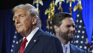 Donaldas Trumpas ir J.D.Vance'as