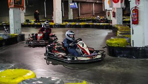 Žurnalistų kartingo turnyro 2 ir 3 etapai