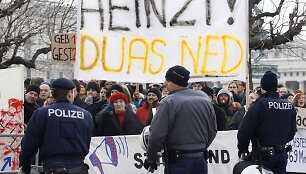 Protestai Austrijoje