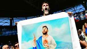 Pasaulio čempionato D grupės dvikova: Argentina &ndash; Islandija