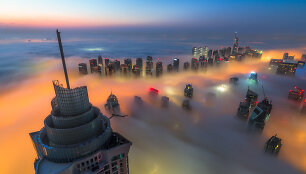 Rūke paskendęs Dubajus 
