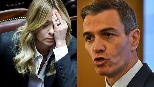 Giorgia Meloni, Pedro Sanchezas