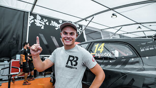 Rokas Baciu&scaron;ka pasaulio ralio kroso čempionate Prancūzijoje