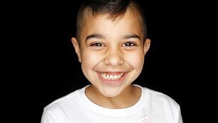 Yazan Almadani (7 metų) i&scaron; Bagdado, Irako &bdquo;Manau, kad Kanada yra mūsų namai, norėčiau būti futbolo žaidėju.&ldquo;
