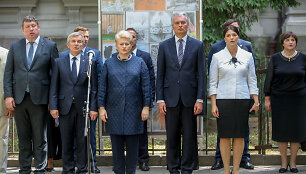 Gedulo ir vilties dienos minėjimas Aukų gatvėje