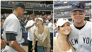 Jennifer Lopez ir Alexas Rodriguezas (2005 m.)