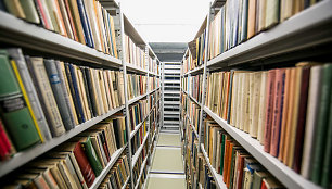 Nacionalinės bibliotekos saugykloje – ir kelis dešimtmečius skaitytojams nebereikalingos knygos