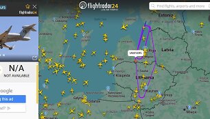 Italijos karinių oro pajėgų modifikuotas orlaivis &bdquo;Gulfstream G550&ldquo;.