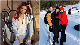 Selena Gomez su draugėmis Connar Franklin ir Bailee Madison