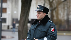 Policijos generalinis komisaras Linas Pernavas