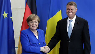 A.Merkel ir K.Iohannisas