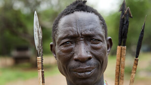 Hadza genties vyras