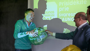 &Scaron;arūnas Jasikevičius ir Visvaldas Matijo&scaron;aitis