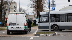 Pranešta apie sprogmenis Vilniaus oro uoste