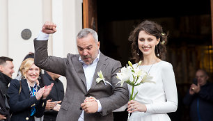 Giedriaus Savicko ir Agatos Šilobrit vestuvės