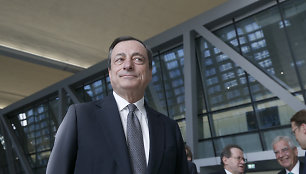 ECB vadovas Mario Draghi