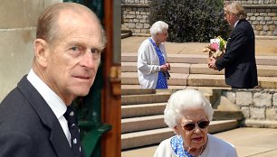 Princas Philipas, karalienė Elizabeth II, Keithas Weedas