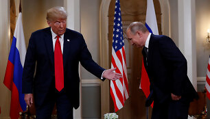 Donaldo Trumpo ir Vladimiro Putino susitikimas Helsinkyje