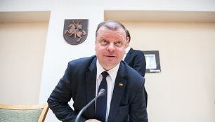 Gabrielius Landsbergis ir Saulius Skvernelis