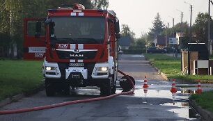 Gaisro vietoje