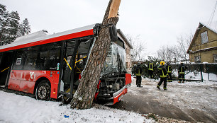 Avarija Stirnų gatvėje