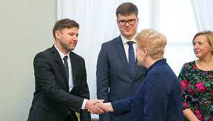 Andrius Navickas ir Dalia Grybauskaitė