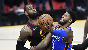 LeBronas Jamesas ir Paulas George'as