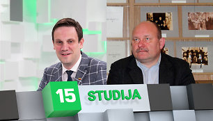 15min studijoje – Tomas Tomilinas ir Jacekas Komaras