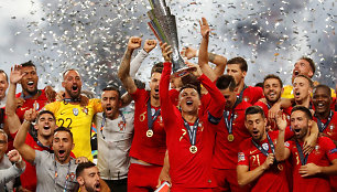 Portugalijos triumfas UEFA Tautų lygos turnyre