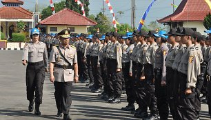 Policininkės Indonezijoje