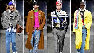&bdquo;Versace&ldquo; 2019&ndash;2020 m. rudens ir žiemos kolekcijos modeliai
