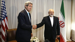 Mohammadas Javadas Zarifas ir Johnas Kerry